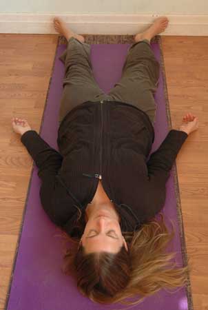 restorative yoga - savasana