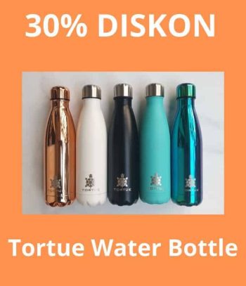 DISKON 30% TORTUE WATER BOTTLE
