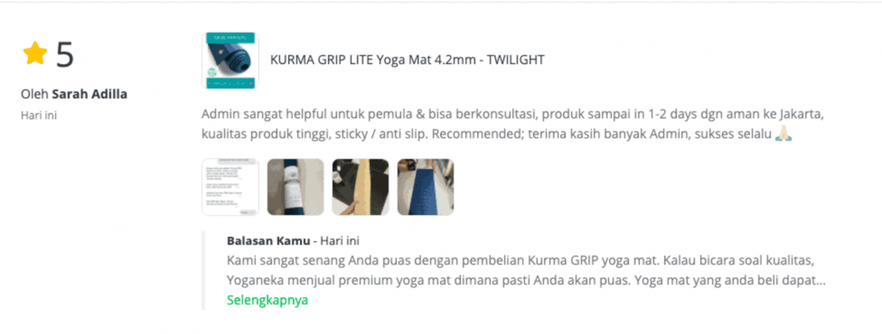 Kurma Grip Yoga Mat 7